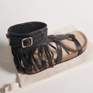 Loeffler Randall Black Sandals